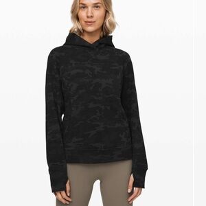 Lululemon Scuba Pullover Camo Incognito Multi Grey Size 8